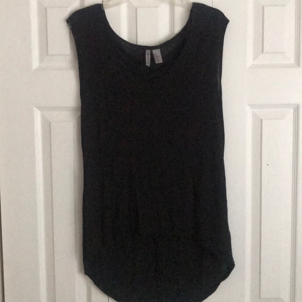 Black high low top